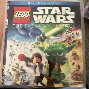 Star Wars The Padwan Menace Blu-Ray + DVD